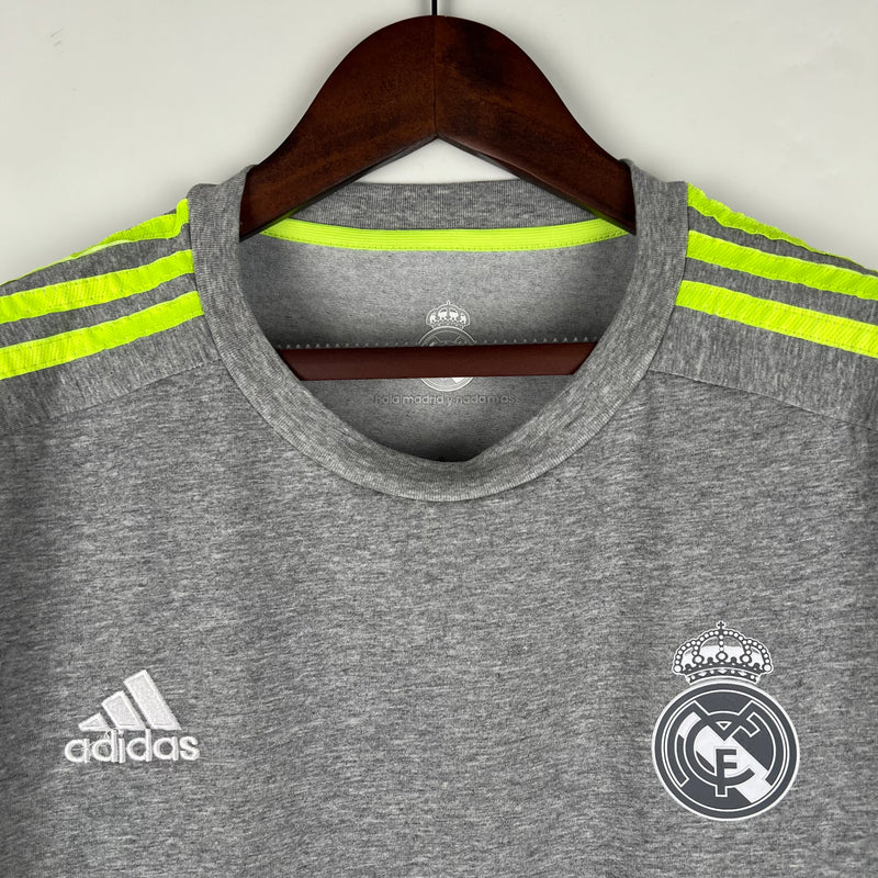 Camisa Retrô Real Madrid 2015-16 Cinza