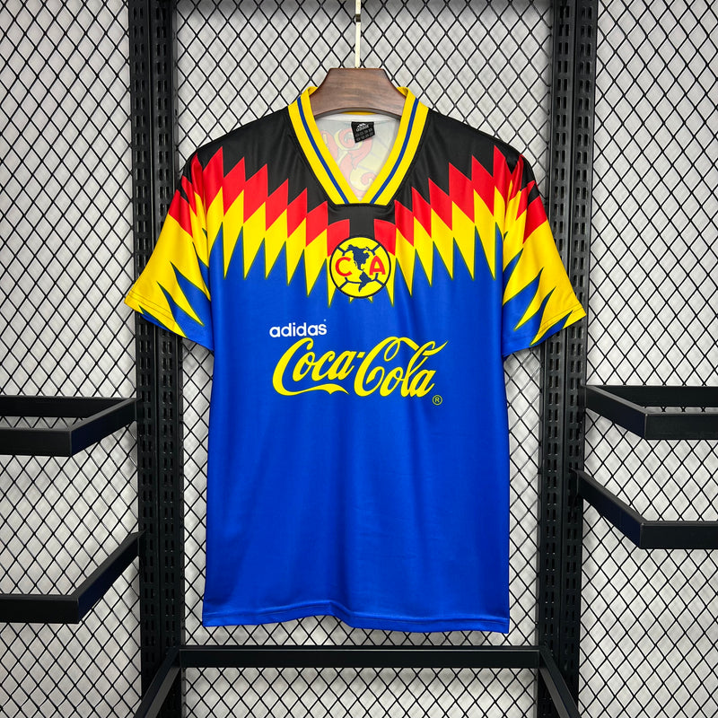 Camisa Retrô América do México 1995 Azul