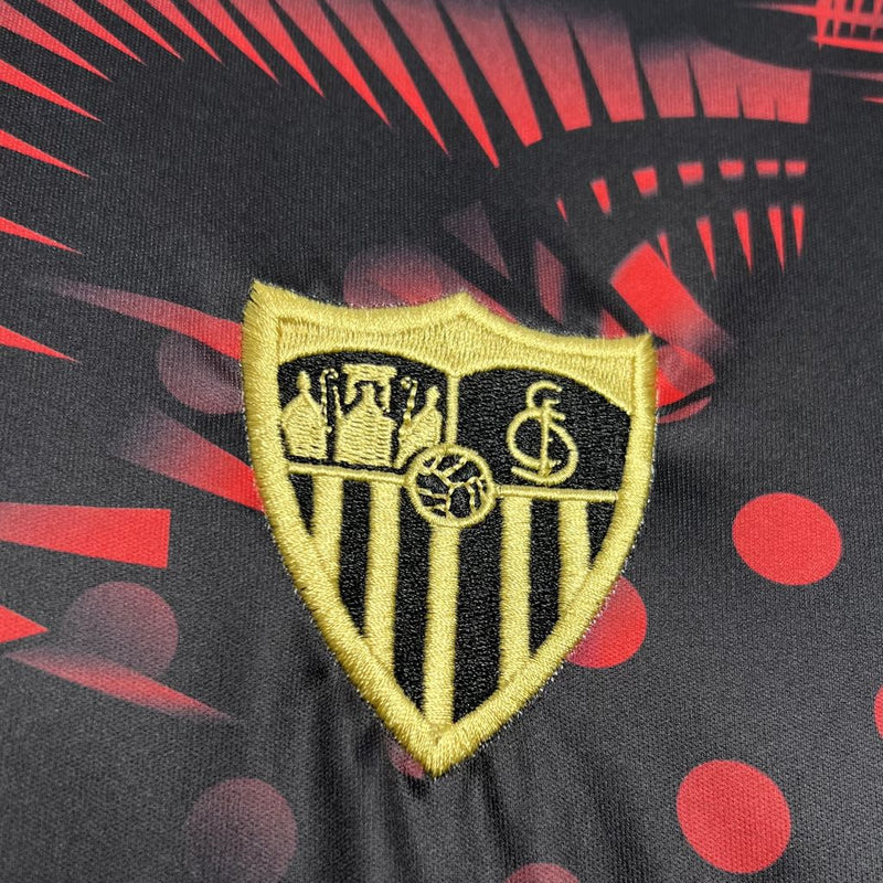 Camisa Sevilla 24-25 Preto