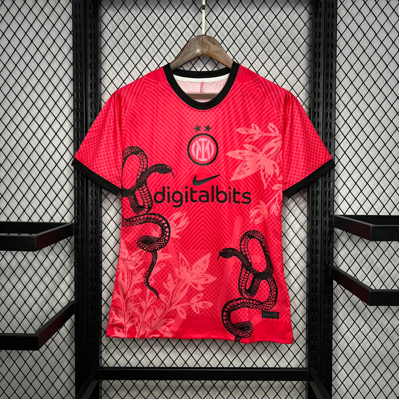 Camisa Inter De Milão 24-25 Rosa