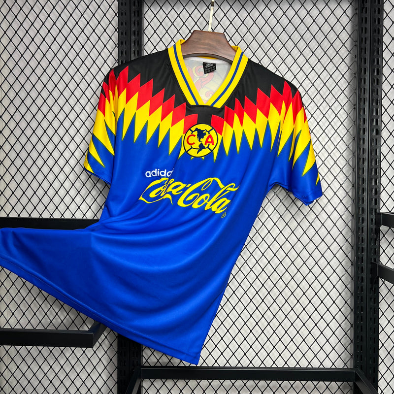 Camisa Retrô América do México 1995 Azul