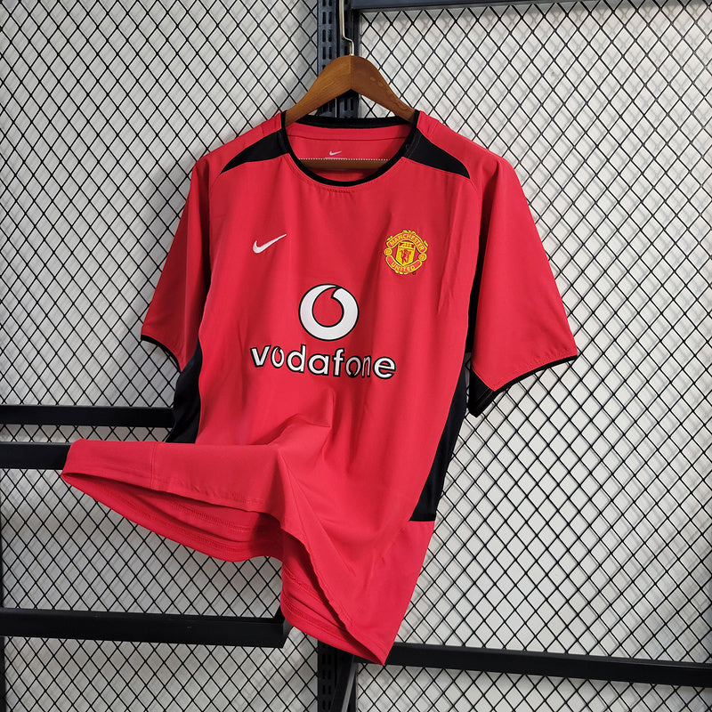 Camisa Retrô Manchester United 2002-04 Home