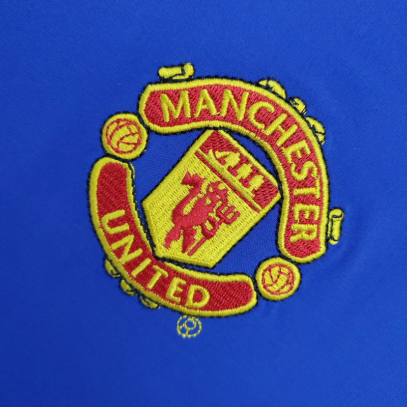 Camisa Retrô Manchester United 2002-04 Blue