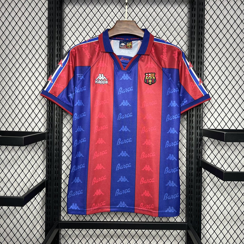 Camisa Retrô Barcelona 1995-96 Home