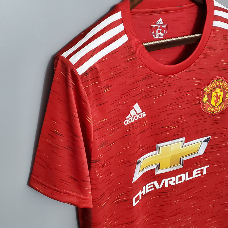 Camisa Retrô Manchester United 2020-21 Home