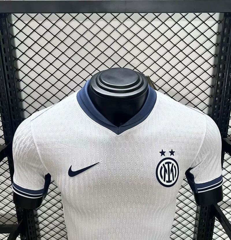 Camisa Inter De Milão White 24-25 Versão Jogador