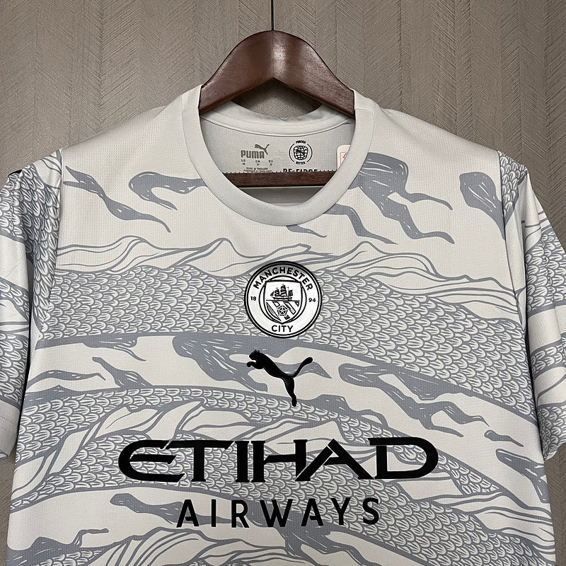 Camisa Manchester City 24-25 Ano Do Dragão