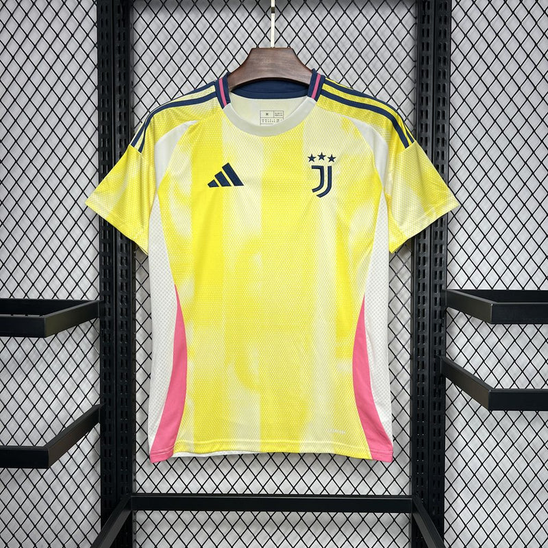 CAMISA LANÇAMENTO DA JUVENTUS 24-25 AMARELO