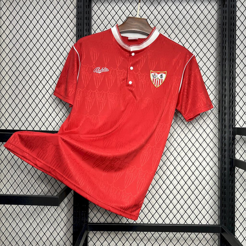 Camisa Retrô Sevilla 1991-92 Red