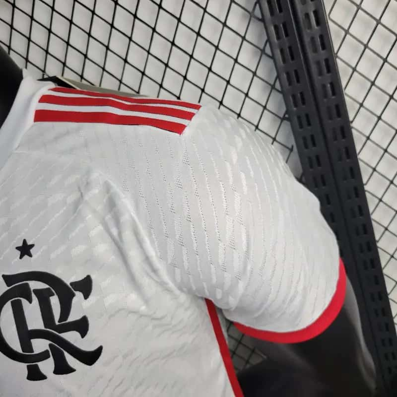 Camisa Flamengo Branca 24-25 Versão Jogador