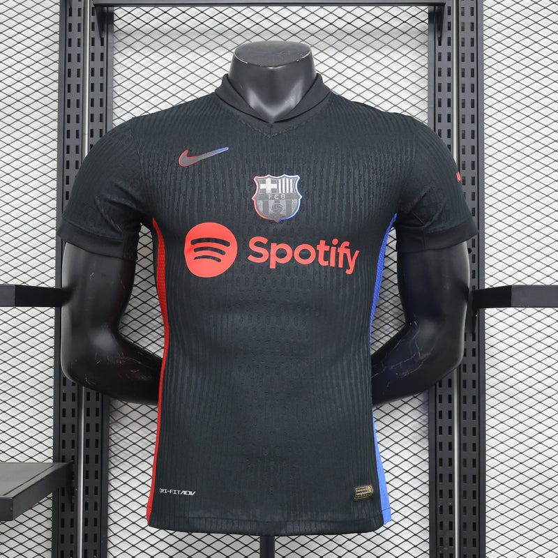 CAMISA VERSÃO PLAYER DO BARCELONA 24-25 BLACK