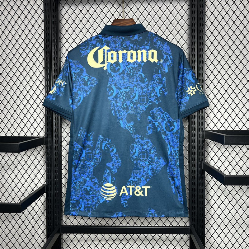 Camisa América do México 24-25 Azul