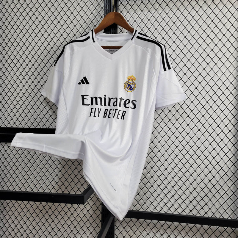 CAMISA LANÇAMENTO DO REAL MADRID 24-25 BRANCO