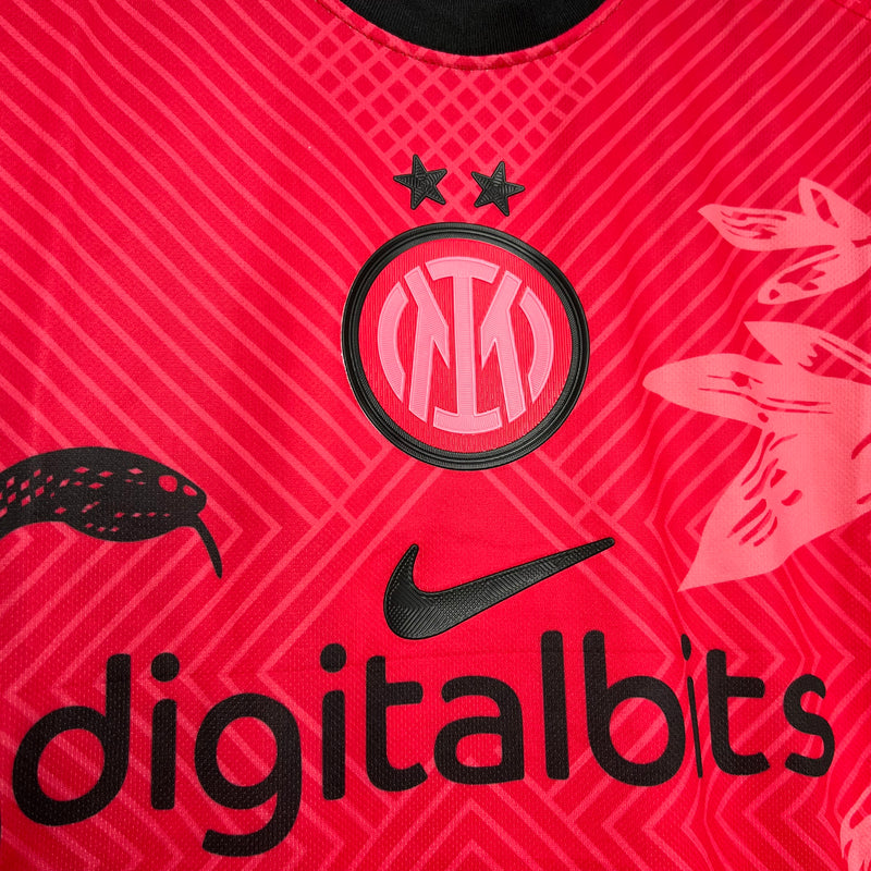 Camisa Inter De Milão 24-25 Rosa