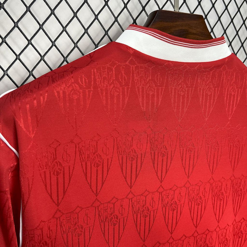 Camisa Retrô Sevilla 1991-92 Red