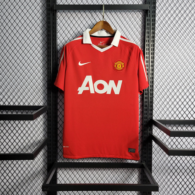 Camisa Retrô Manchester United 2010-11 Home