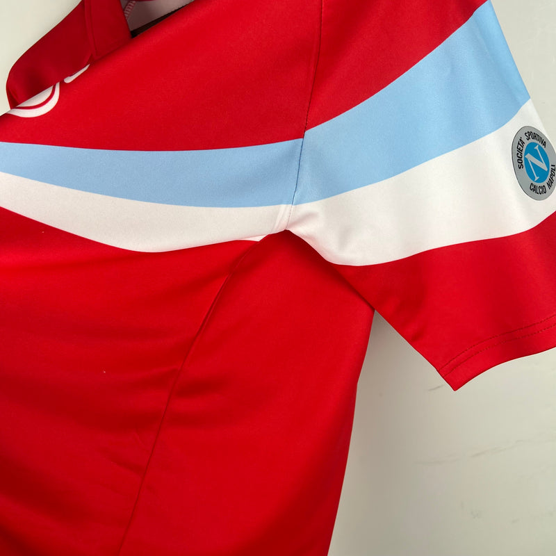 Camisa Retrô Napoli 1990-91 Red