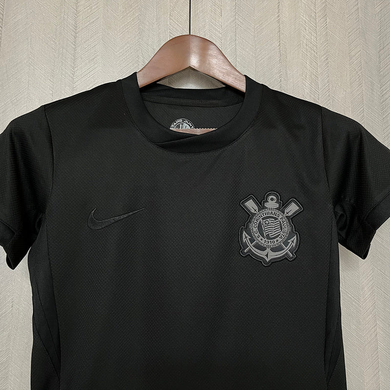 Camisa Feminina Corinthians 24-25 Preto