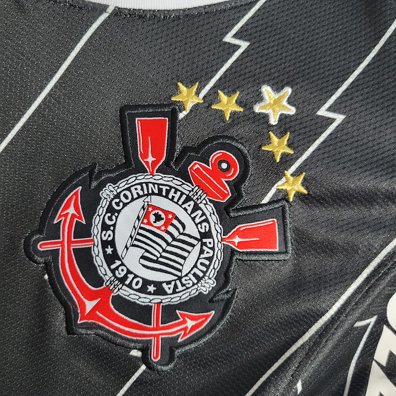 Camisa Retrô Corinthians 11-12 Preto