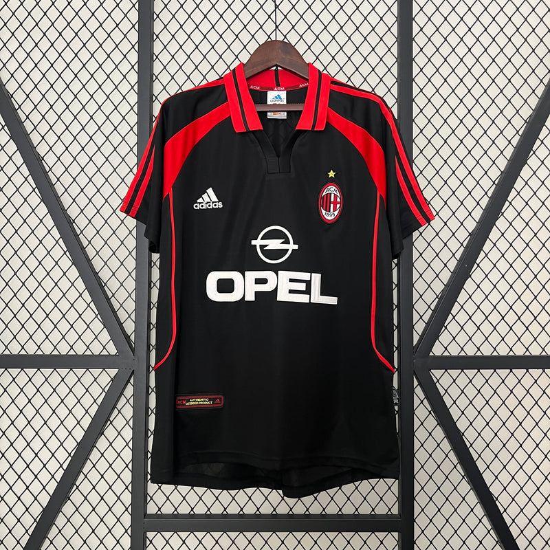 Camisa Milan 2000-01 Black