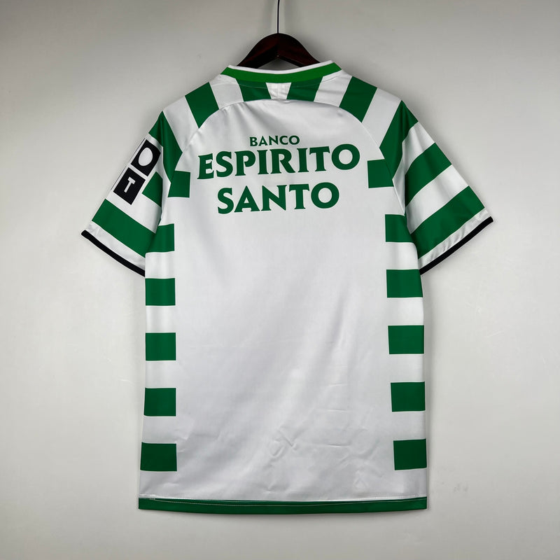 Camisa Retrô Sporting 2003-04 Home