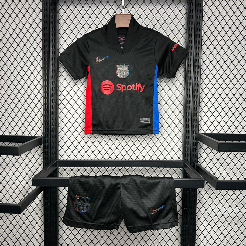 Kit Infantil Barcelona 24-25 Preto