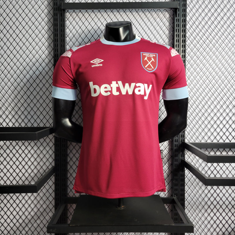 Camisa West Ham 22/23 Versão Jogador