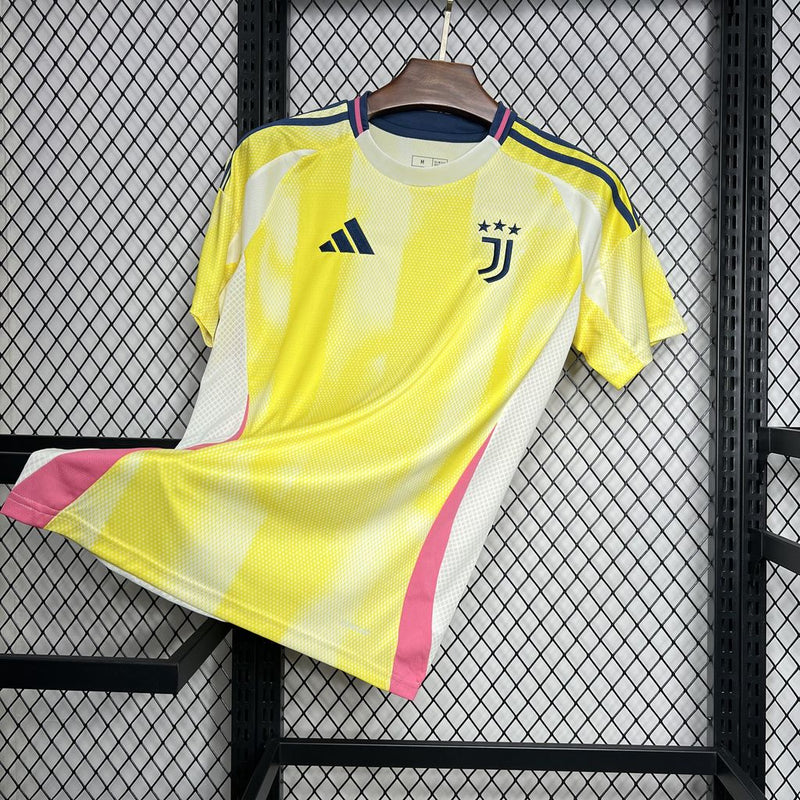 CAMISA LANÇAMENTO DA JUVENTUS 24-25 AMARELO