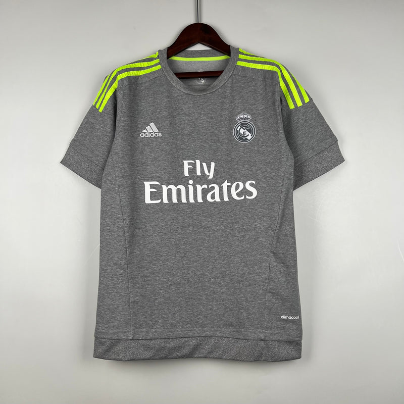 Camisa Retrô Real Madrid 2015-16 Cinza