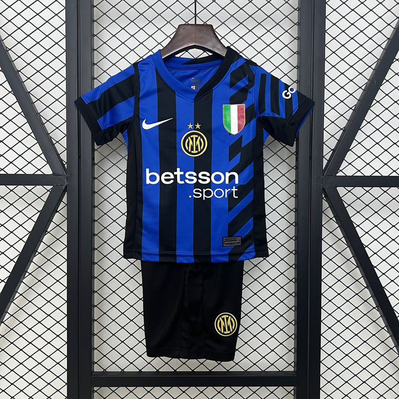 Kit Infantil Inter De Milão 24-25 Home