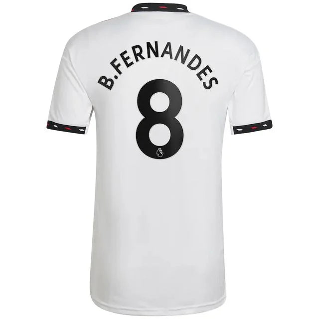 Camisa Manchester United I 22/23 - Adidas Torcedor Masculina Personalizada B.FERNANDES N° 8