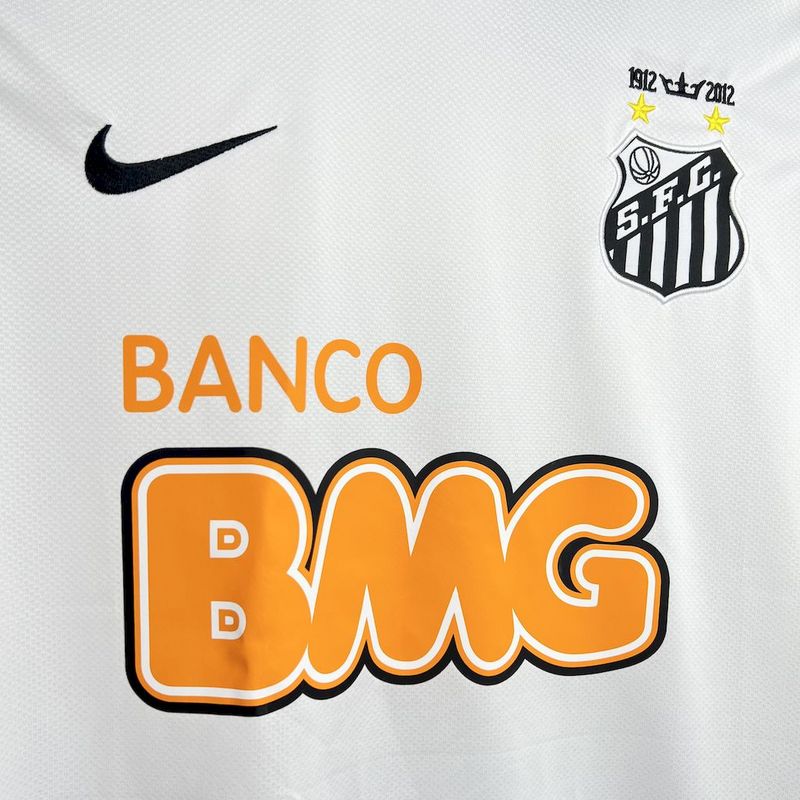 Camisa Retrô Santos 2011-12 Manga Longa