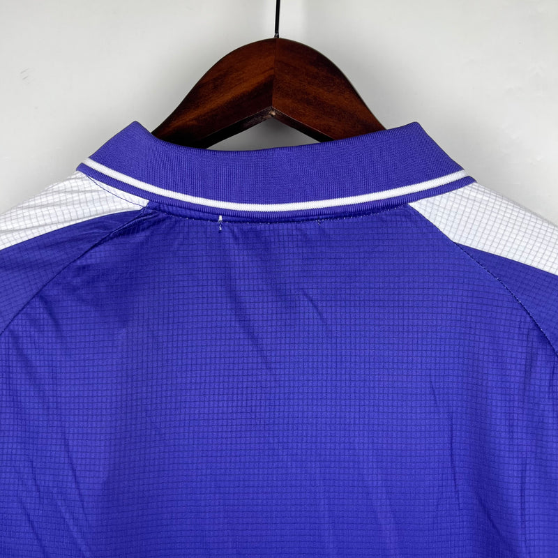 Camisa Retrô Fiorentina 1998 Home Manga Longa