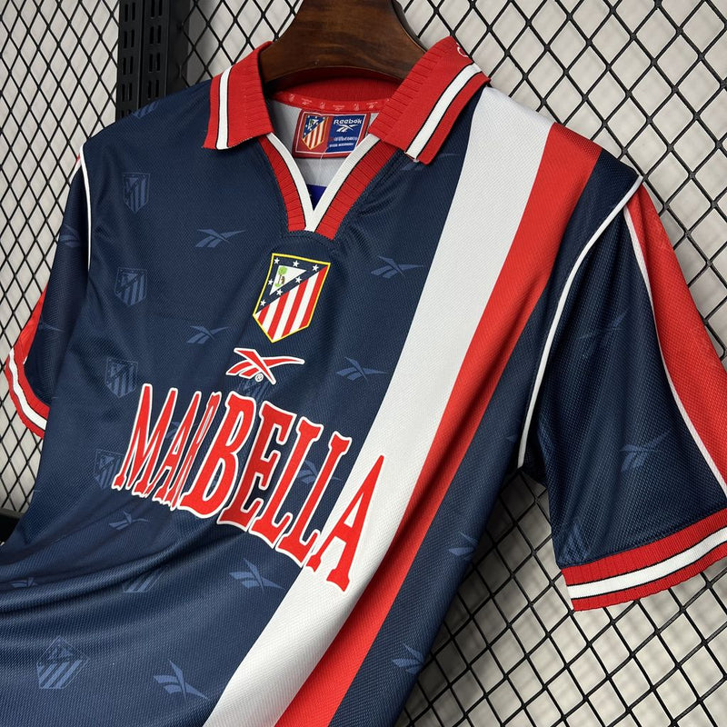 Camisa Retrô Atlético Madrid 1998-99 Polo