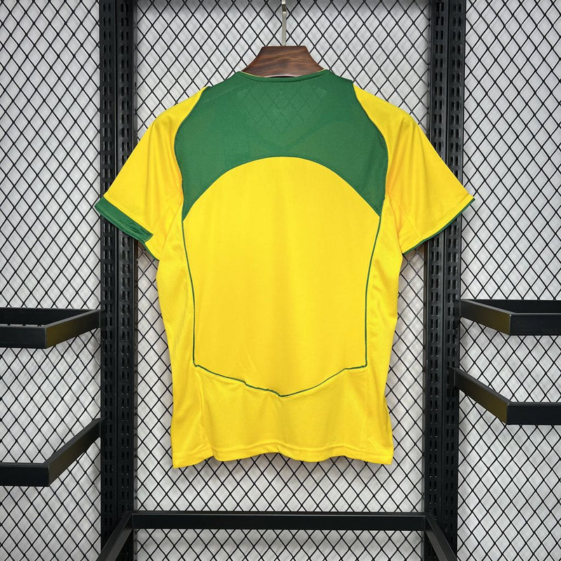 Camisa Retrô Brasil 2004 Home