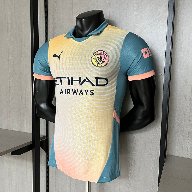 Camisa Manchester City Edição 24-25 Versão Jogador