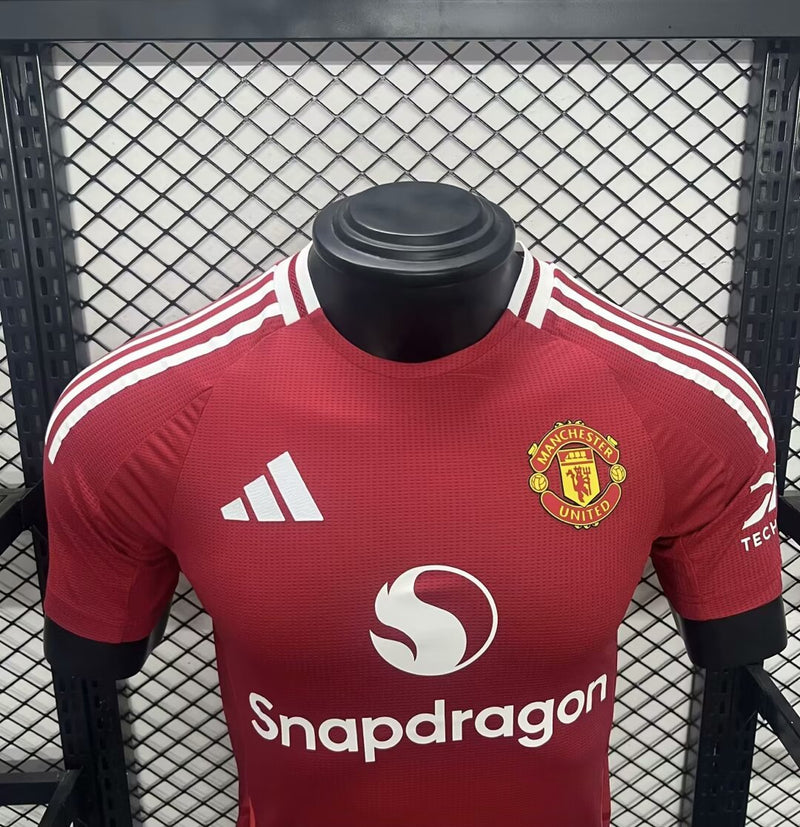 Camisa Manchester United Home 24-25 Versão Jogador