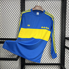 Camisa Retrô Boca Juniors 1981 Manga Longa