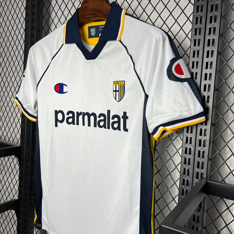 Camisa Retrô Parma 2003-04 Branca