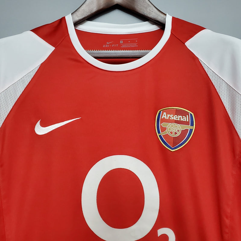 Camisa Retrô Arsenal 2003-04 Home