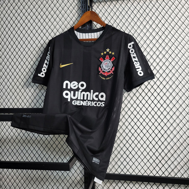 Camisa Retrô Corinthians 2010 Preto