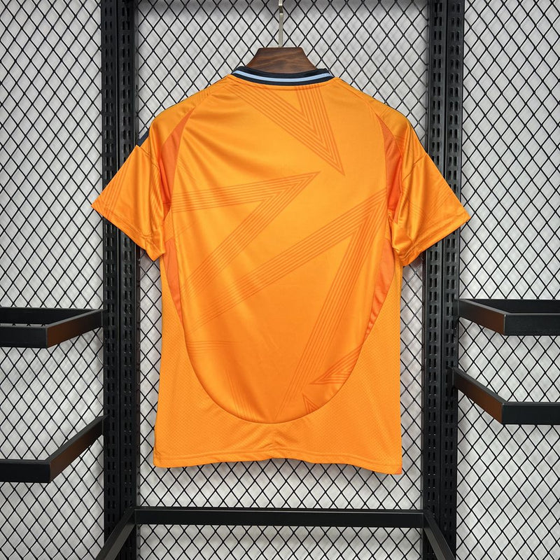 CAMISA LANÇAMENTO DO REAL MADRID 24-25 LARANJA