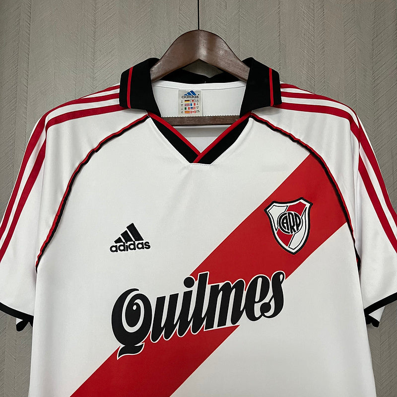 Camisa Retrô River Plate 2000-01 Home