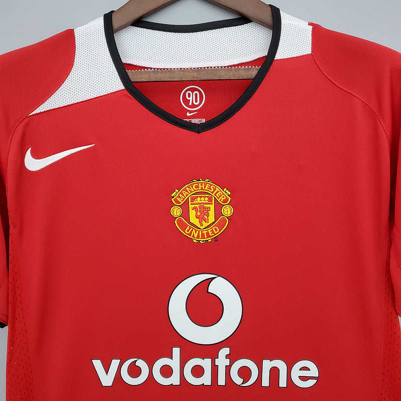 Camisa Retrô Manchester United 2004-06 Home