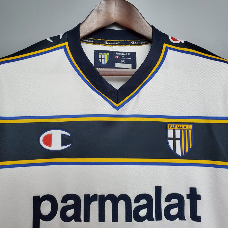 Camisa Retrô Parma 2002-03 White