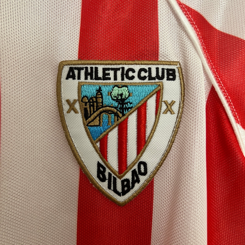 Camisa Retrô Athletic Bilbao 100th Anniversary