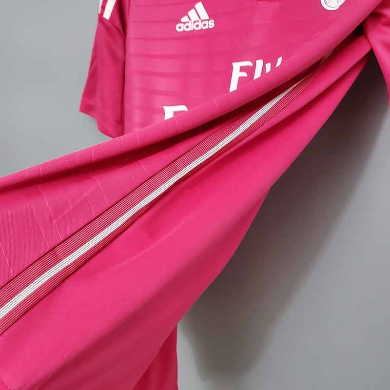 Camisa Retrô Real Madrid 2014-15 Rosa