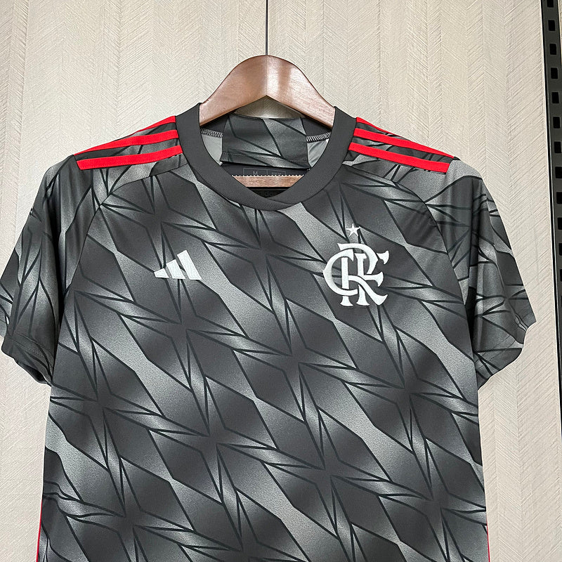 Camisa Feminina Flamengo 24-25 Preto