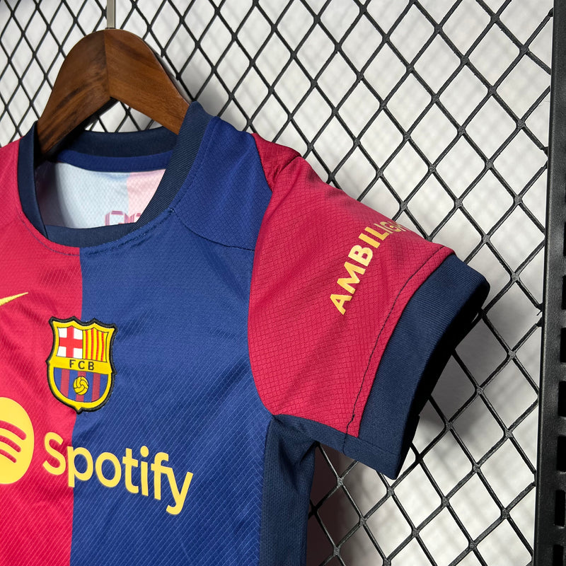 Kit Infantil Barcelona 24-25 Home