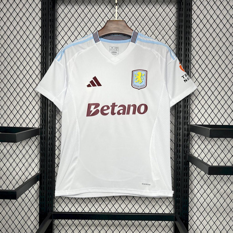 CAMISA DO ASTON VILLA 24-25 BRANCO